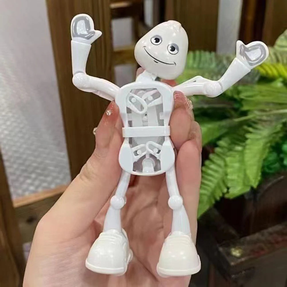 Wind-Up Dancing Robot Toy – Battery-Free Desk & Party Gift