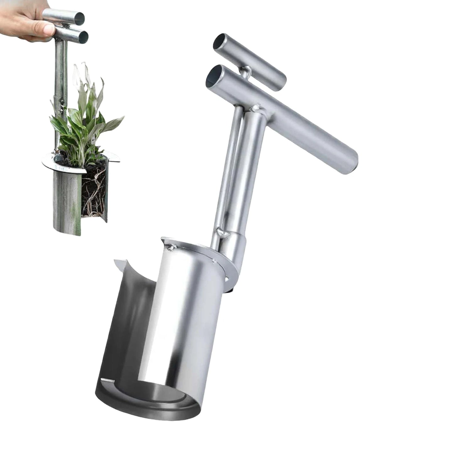Aluminum Alloy Plant Transplanting Tool – Bulb & Seedling Transplanter