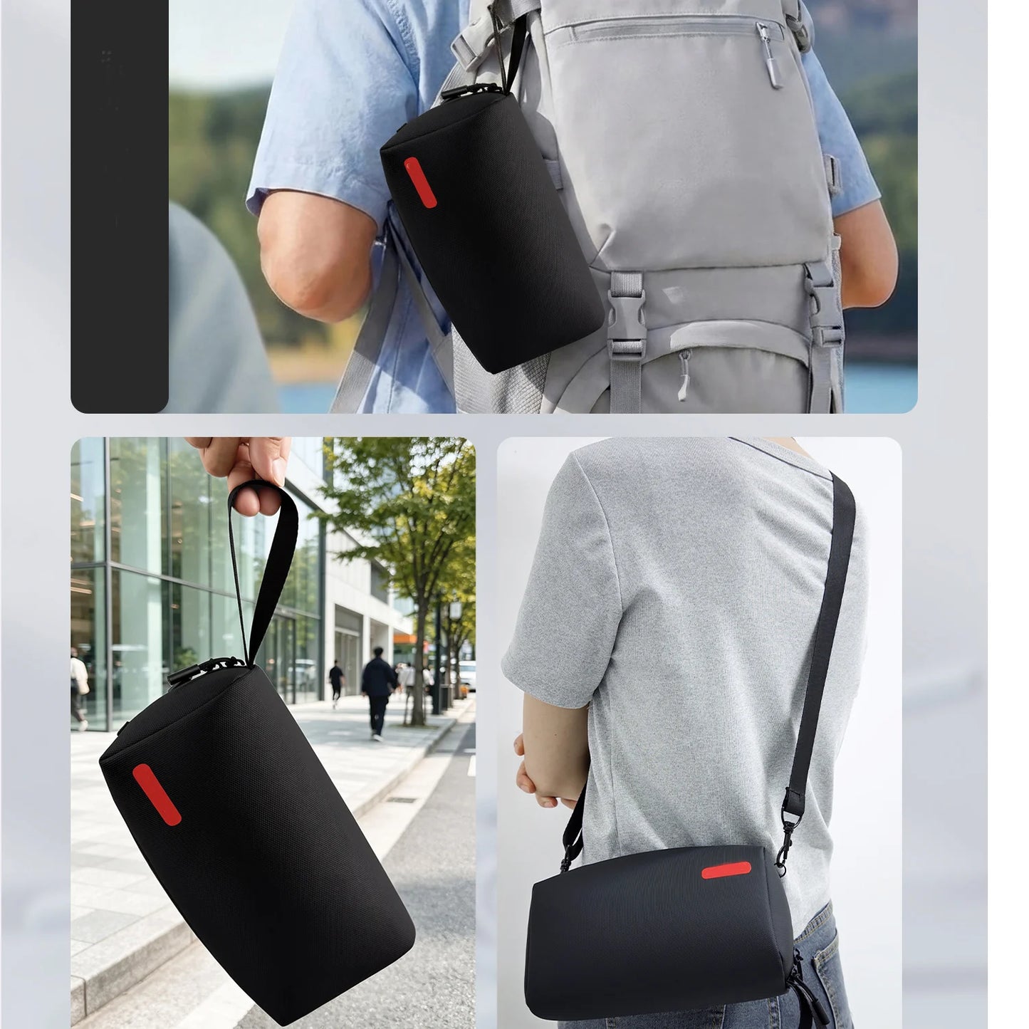 Travel bag For DJI Pocket 4/3 Waterproof Shockproof Large Capacity Storage Bag For Action 6 5 Pro 4 Smart Interior Organization Peaceful Pleasures Health and Wellness