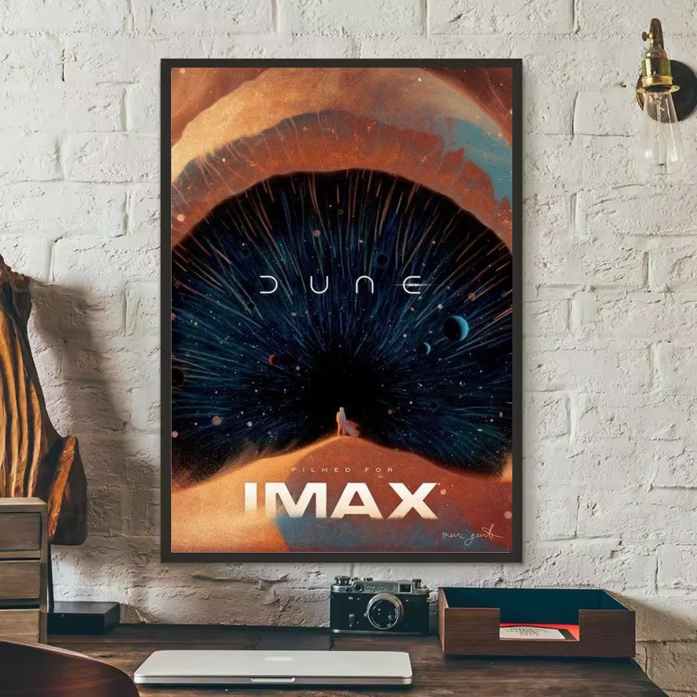 Dune Part 2 Movie Poster HD Waterproof PVC Wall Art Sticker Movie Wall Poster Peaceful Pleasures Health and Wellness z9 15X20cmNoframe