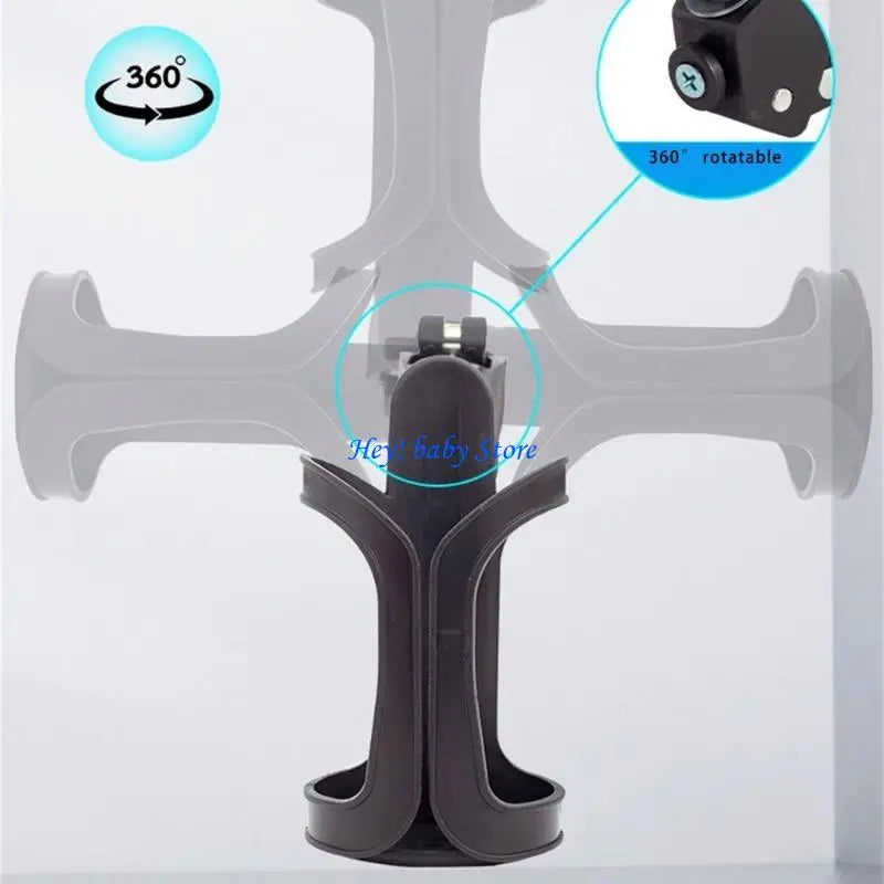 Universal Baby Stroller Cup Holder – Pram Water Bottle Mount
