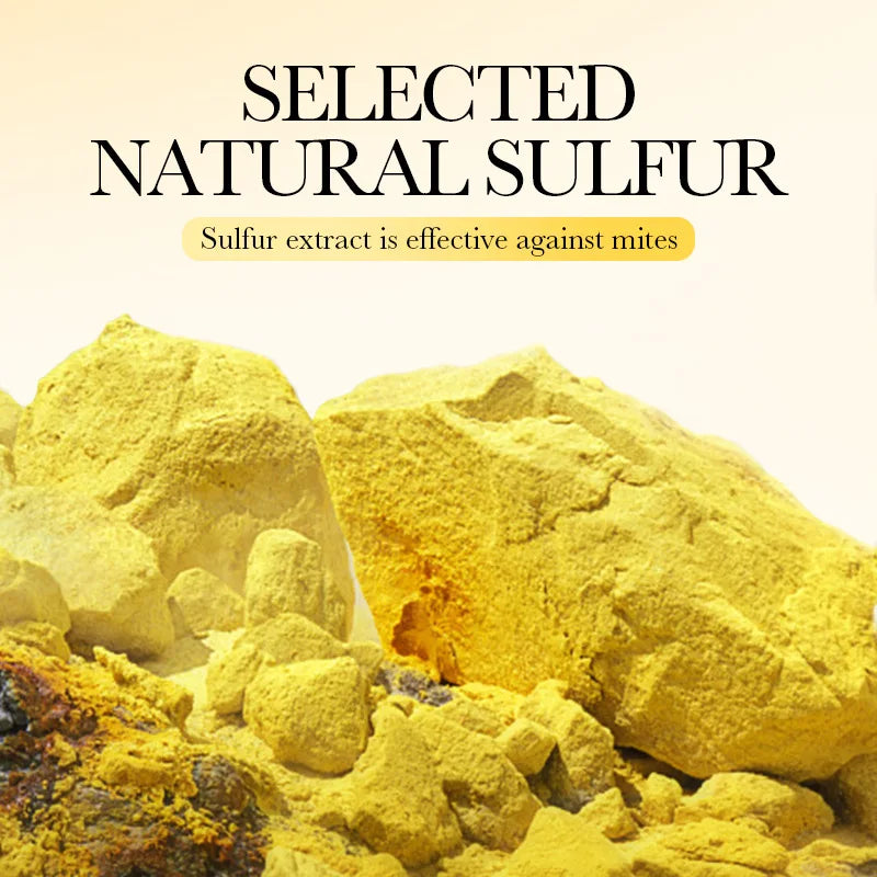 SADOER Sulfur Mite Removing Facial Soap | Face & Body Cleanser