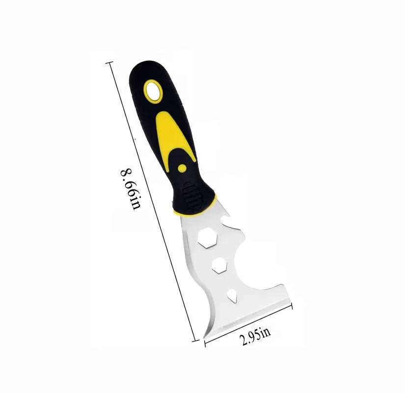 15-in-1 Stainless Steel Putty Knife & Scraper Set | DIY Tools