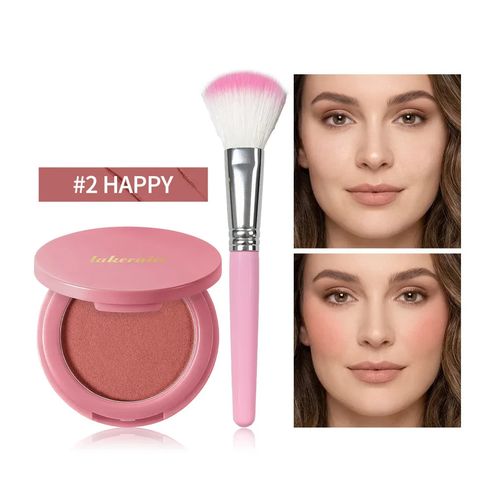 Soft Poke Matte Bouncy Blush & Brush – Korean Face Makeup