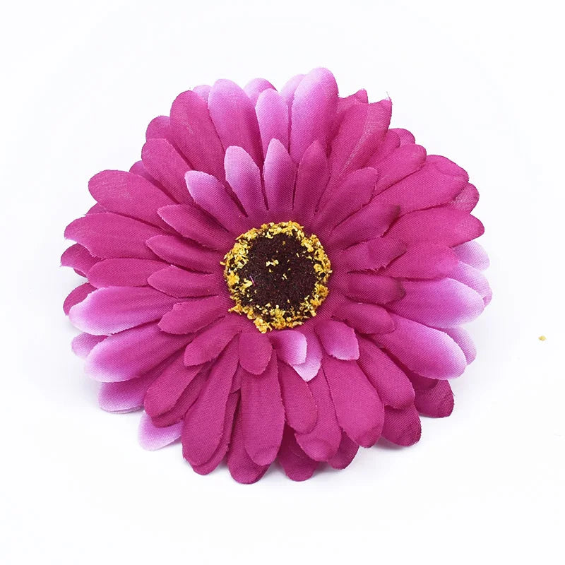 Silk Gerbera Artificial Flowers 10/20 Pcs – Wedding & Home Decor