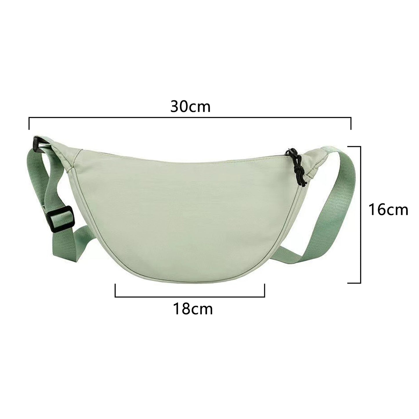 Women's Large Capacity Nylon Crossbody Bag | Travel & Everyday