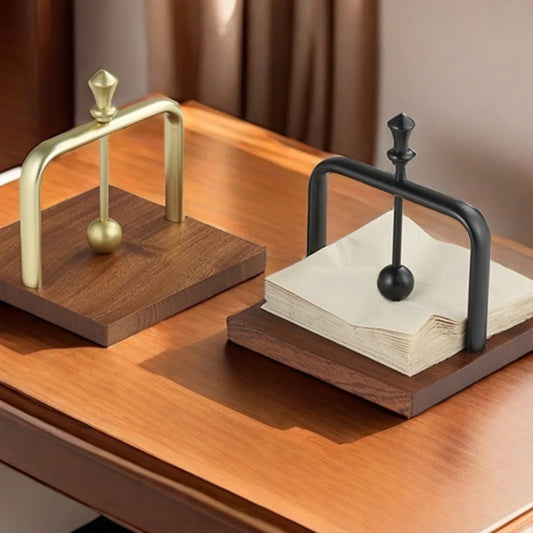 Solid Wood Napkin Holder | Tabletop Paper Dispenser Wooden Napkin Holder Oasis Select