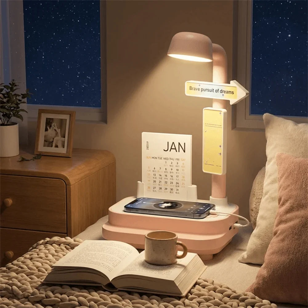 2-in-1 Bluetooth Speaker Night Light | Bedside Lamp