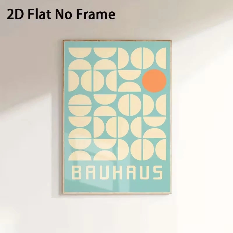 Modern Abstract Canvas Wall Art Print | Home Decor Poster