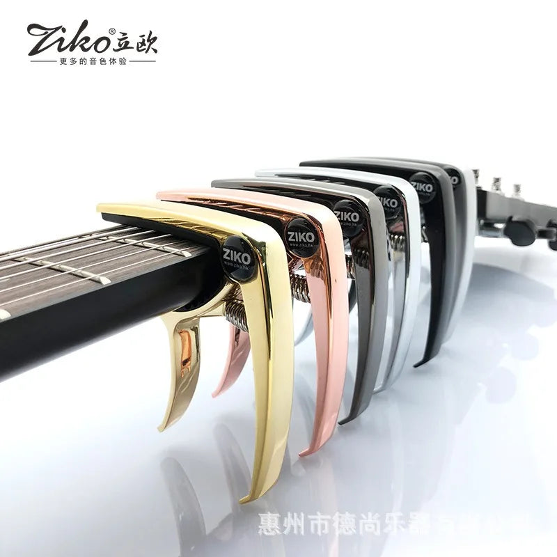 ZIKO Aluminum Capo DC-10 Series Acoustic Guitar Bass Multifunctional