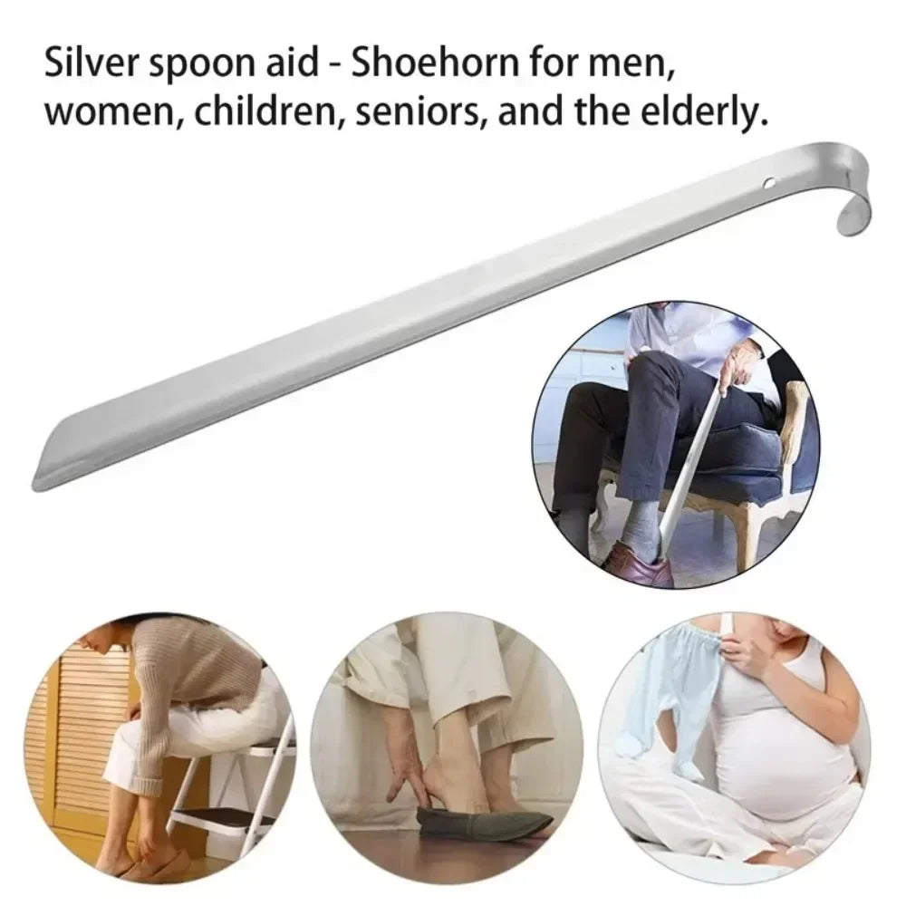 Extra Long Stainless Steel Shoe Horn 30/42/52cm | Men & Women