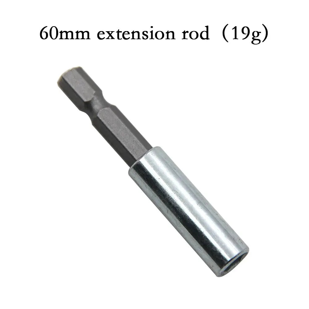 5-10pc 60mm Hex Shank Extended Connecting Rod 1/4 Quick Change Batch Head Joint Electric Tool Accessory Set Peaceful Pleasures Health and Wellness