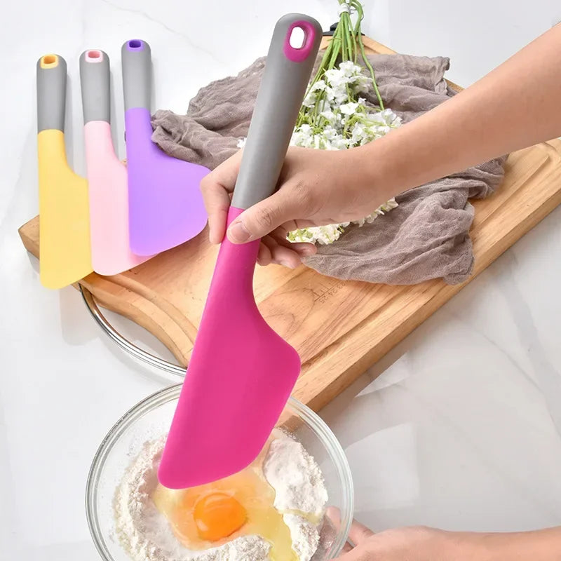 34cm Silicone Baking Spatula – Heat-Resistant Pastry Scraper