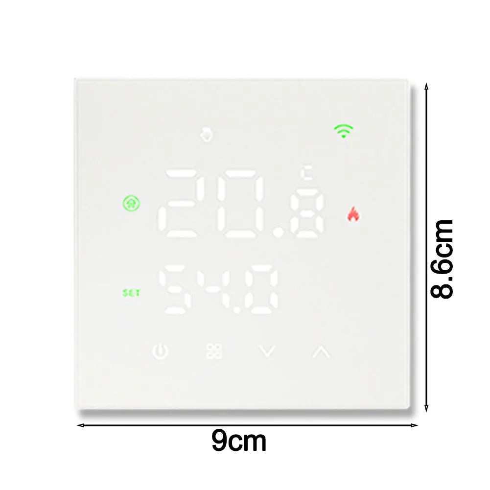 Wifi-enabled Thermostat Compatible Tuya Smart Life Programmable Floor
