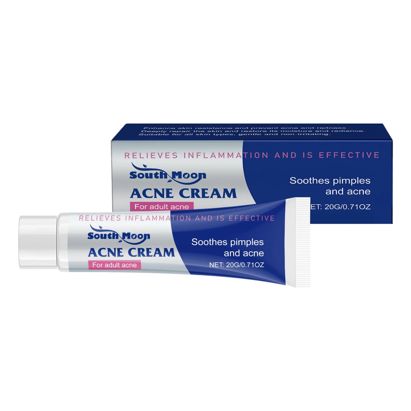 South Moon Anti-Acne Cream – Oil Control & Pore Minimizer 20g