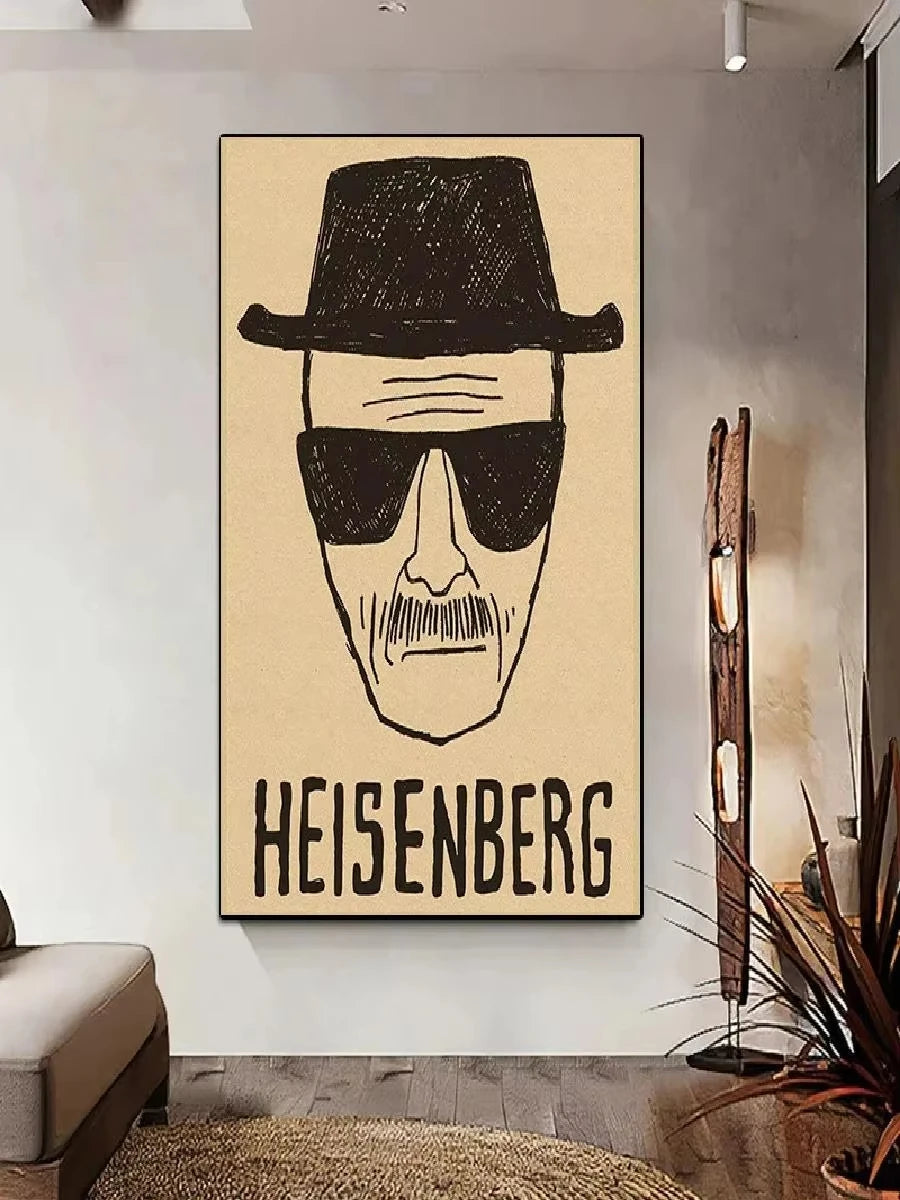 Breaking Bad Canvas Wall Art Poster | TV Series Home Decor