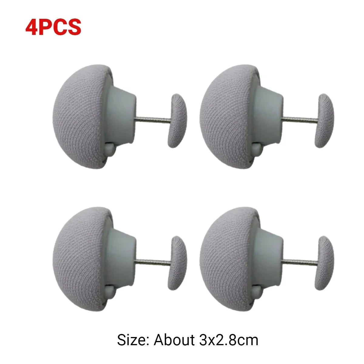 Mushroom Quilt Clips Anti-Slip Blanket Buckle Pegs 4/8 PCS