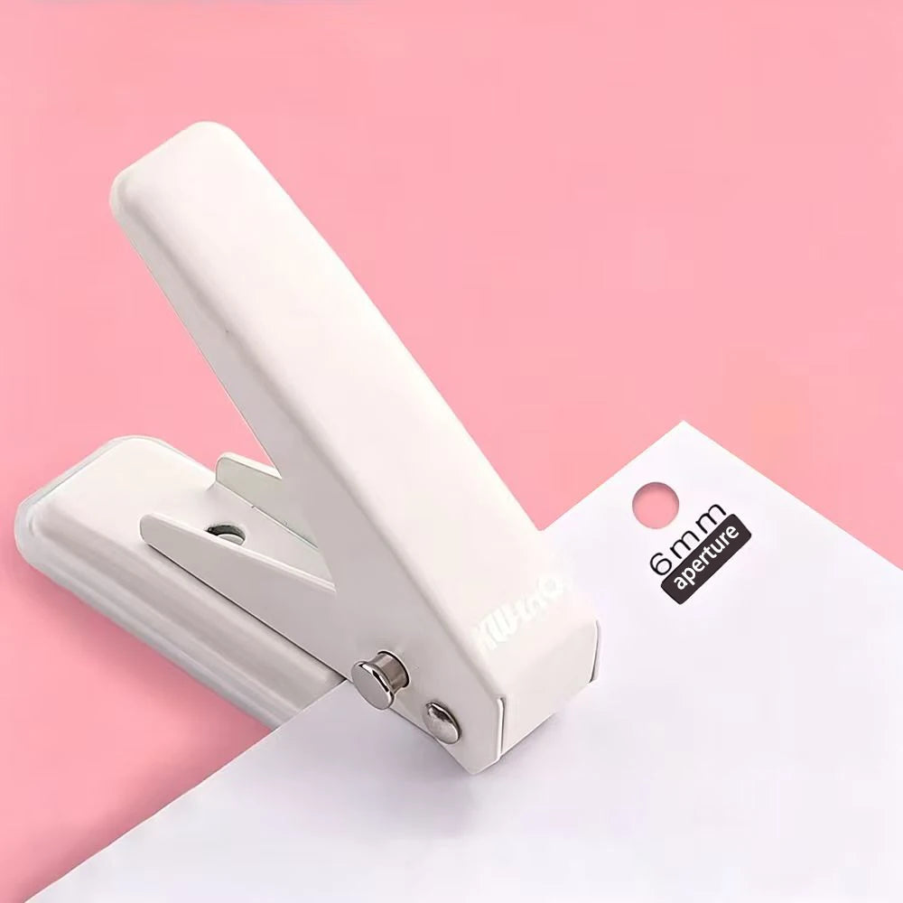 Single Hole Multifunctional Punching Machine Student Stationery