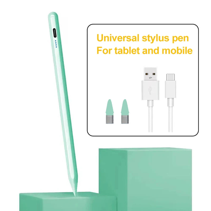 Touch Pencil For Cell Phone Accessories Stylus For android Universal Stylus Pen Tablet And Mobile Stylus For Touch Screen ipad Peaceful Pleasures Health and Wellness Green