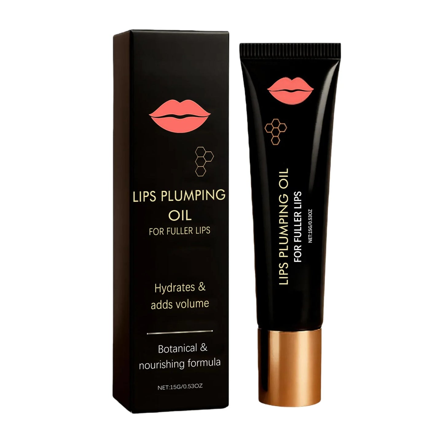 Moisturizing Plumping Lip Oil – Lightweight Daily Hydration