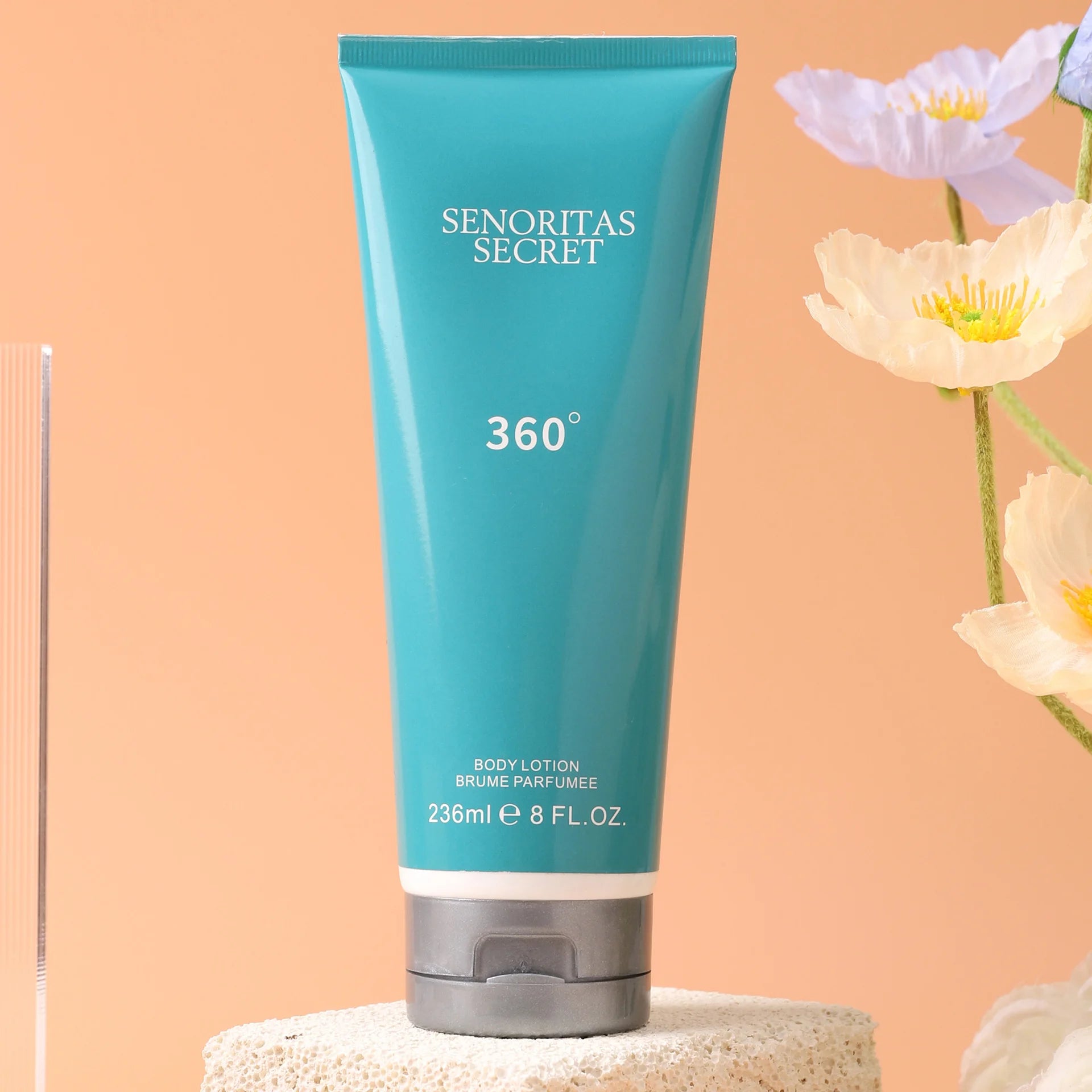 236ml Fragrance Hydrating Moisturizing Perfume Body Lotion Refreshing Non-greasy Long-lasting Fragrance All-season Body Moisturi Peaceful Pleasures Health and Wellness dark green