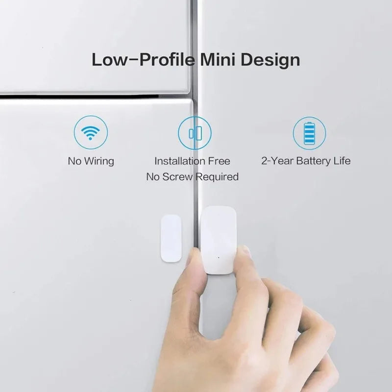 Aqara Door Window Sensor Zigbee Wireless Connection Alarm Smart Door Sensor Smart Home for Xiaomi Mijia APP Mi Home Homekit Peaceful Pleasures Health and Wellness