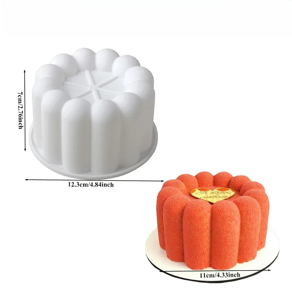 Silicone Multi-Cavity Mold – Cake, Soap & Candle Craft
