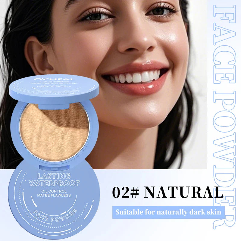 O'Cheal Matte Pressed Setting Powder – Oil Control & Coverage