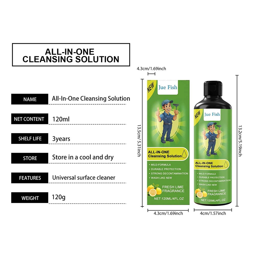Multi Effect Cleaning Solution,All Purpose Cleaner Spray For Home,Kitchen Degreaser Bathroom Cleaner,Powerful Surface Cleaning Peaceful Pleasures Health and Wellness