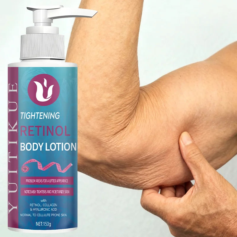 YUITIKUE Retinol Body Lotion – Firms, Tightens & Hydrates 150g Firming Body Lotion Peaceful Pleasures Health and Wellness