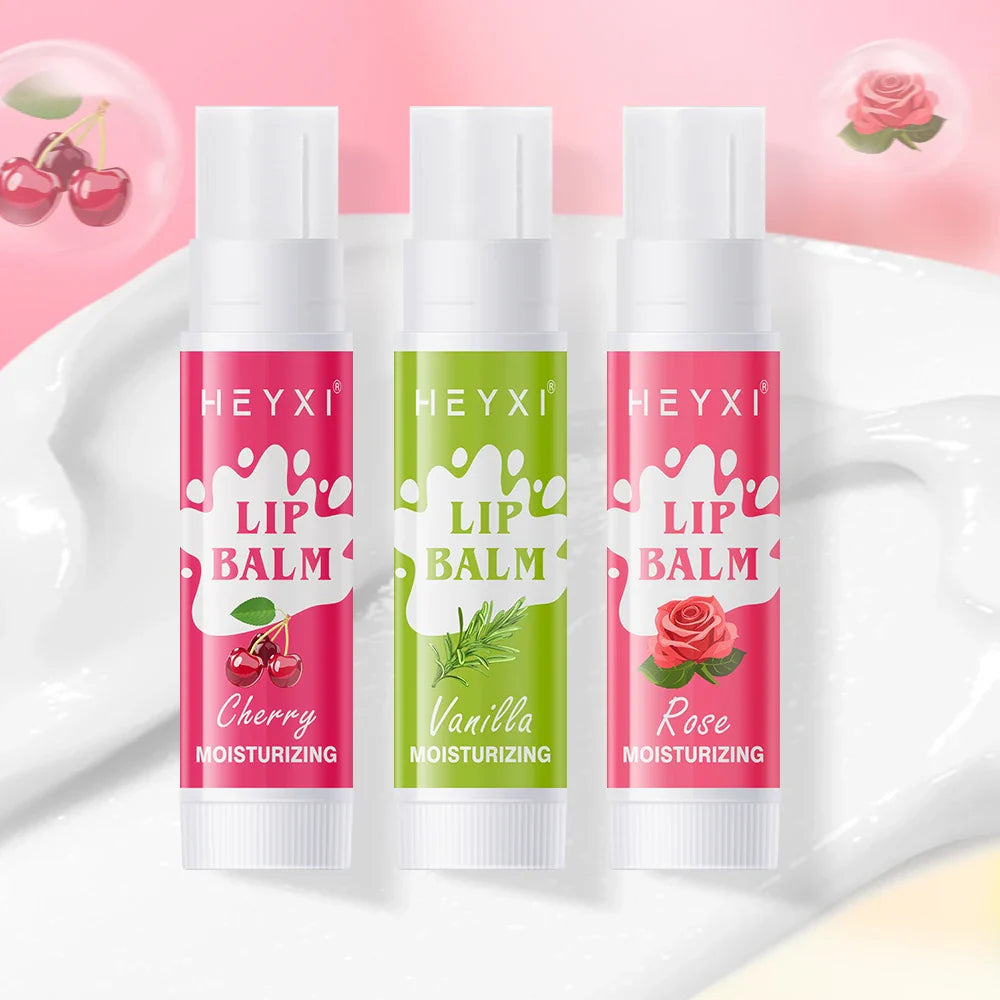 12-Piece Fruity Lip Balm Gift Set – 24Hr Moisturizing Lip Care
