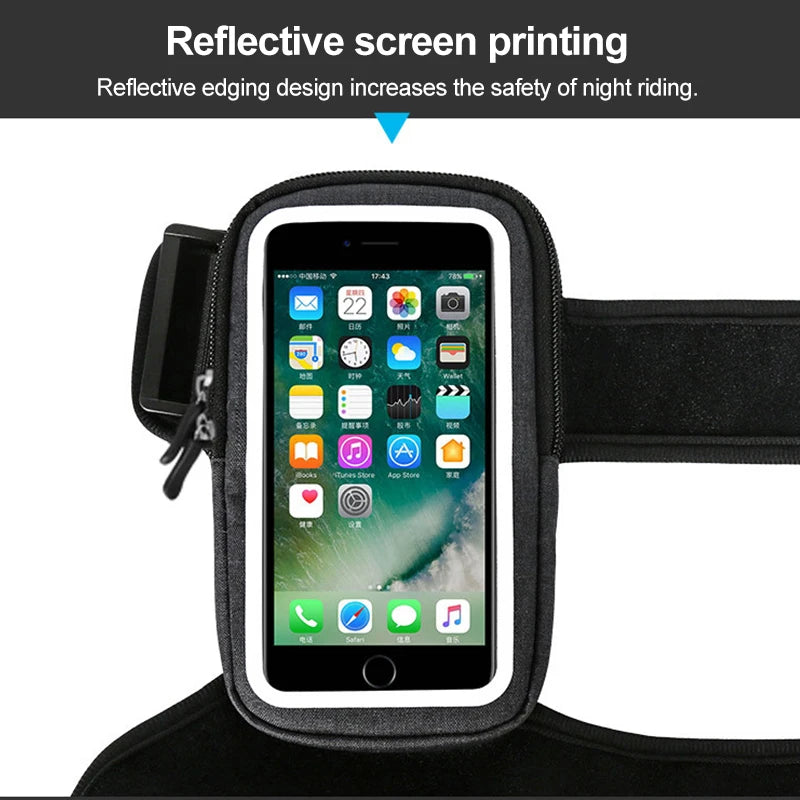 Touch-screen Multifunctional Wrist Bag Armband On The Phone Wrist Armbands mp3 mp4 Bags Sports Cell Phone Holder Running Sports Peaceful Pleasures Health and Wellness