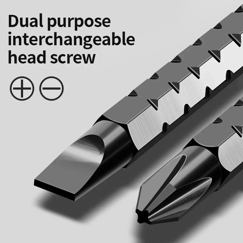 Multipurpose Dual Purpose Adjustable Length Telescopic Magnetic Non Slip Repair Hand Cross for Household Screwdriver Screw Peaceful Pleasures Health and Wellness