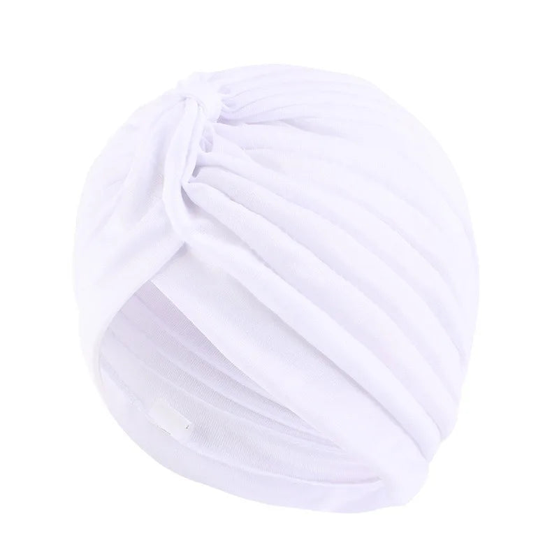 Velvet Turban Head Wrap Scarf for Women – All-Season Headwear Turban Head Wrap Peaceful Pleasures Health and Wellness White