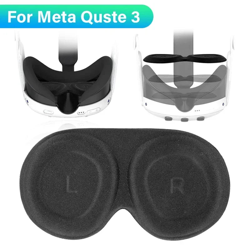 VR Lens Cover For Meta Quest 3 For Apple Vision Pro VR Accessories Dustproof Anti-Scratch Protection VR Lens Cap Replacement Peaceful Pleasures Health and Wellness