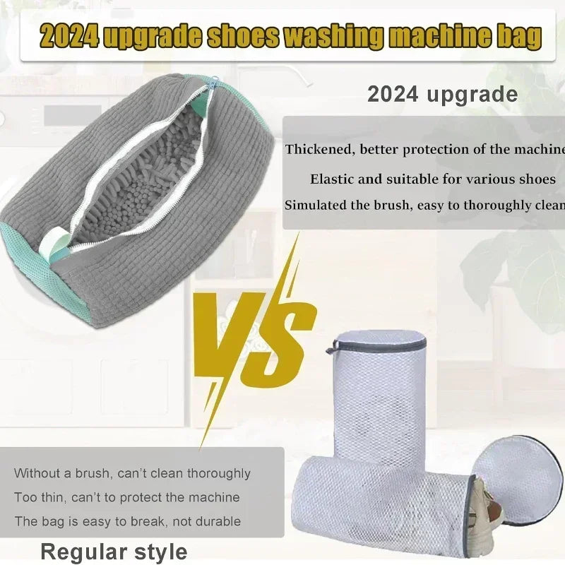 Shoe Laundry Bag – Washing & Drying Protector | Adjustable Strap