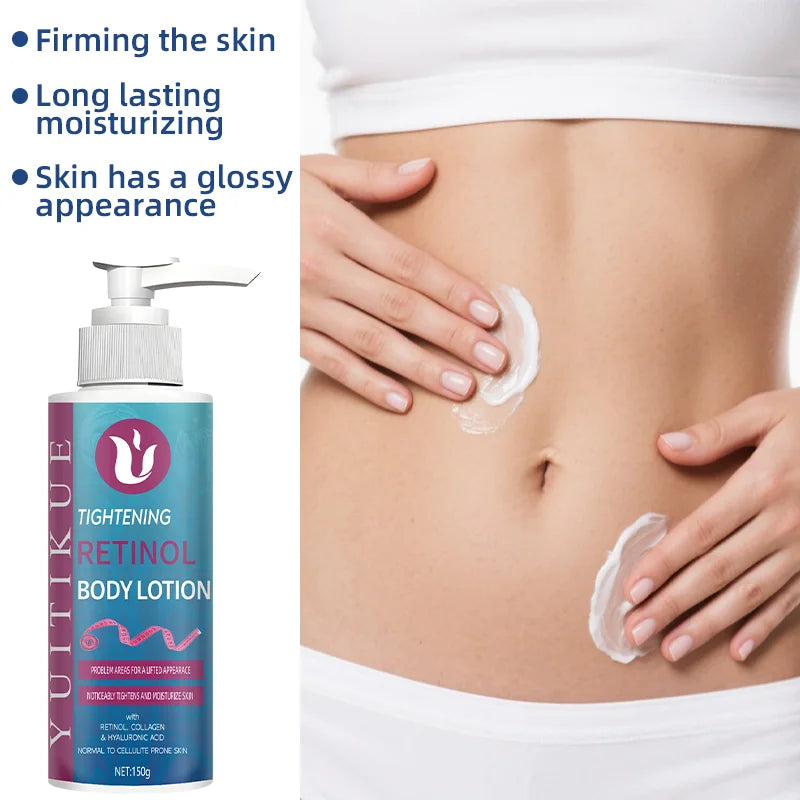YUITIKUE Retinol Body Lotion – Firms, Tightens & Hydrates 150g Firming Body Lotion Peaceful Pleasures Health and Wellness