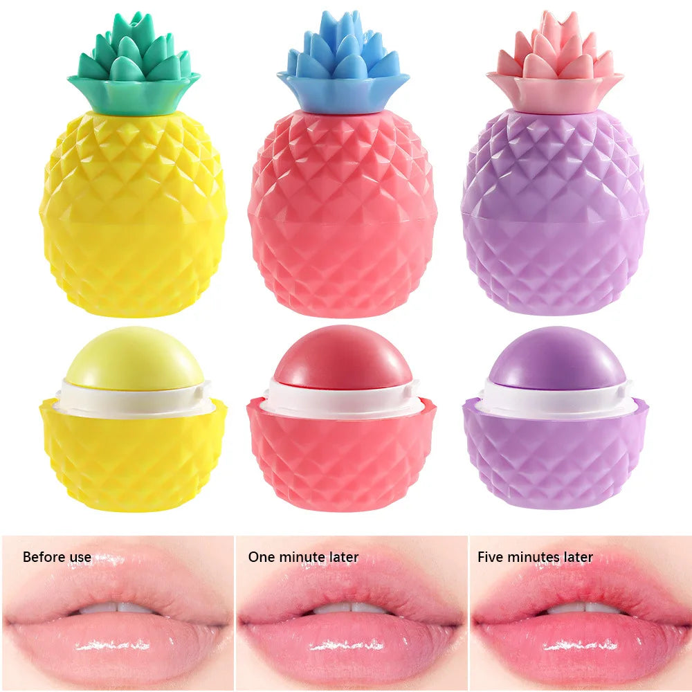 Pineapple Color-Changing Moisturizing Lip Balm | 3-Shade Tint