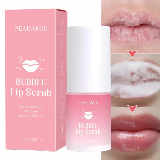 Bubble Lip Scrub – Exfoliating & Moisturizing Lip Care Peaceful Pleasures Health and Wellness