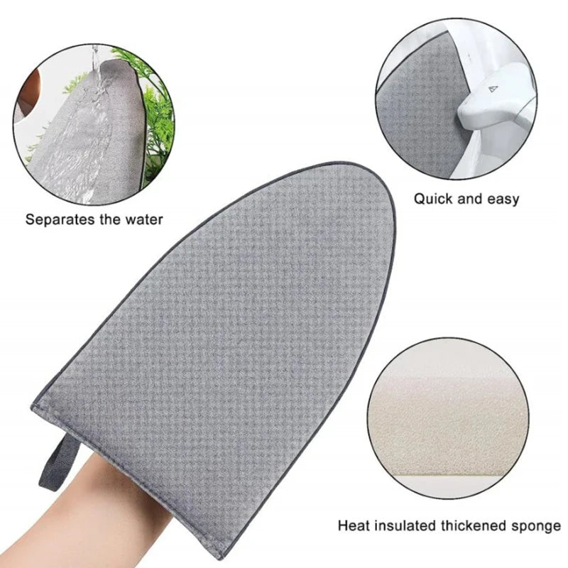 Mini Ironing Board Gloves | Heat-Resistant Garment Steamer Pad