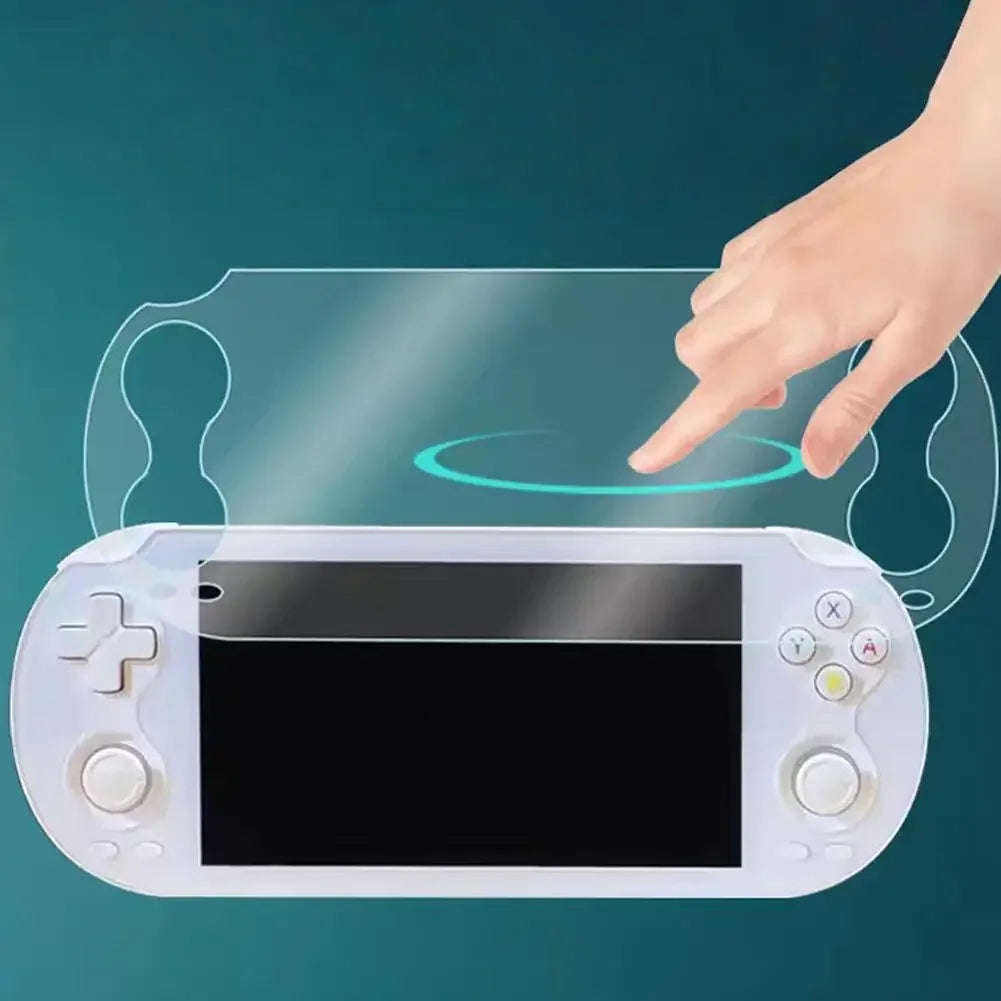 Screen Protector for Anbernic RG Vita Pro Game Console, HD Full Coverage Soft Film, Anti-Scratch Ultra Clear Screen Cover Peaceful Pleasures Health and Wellness