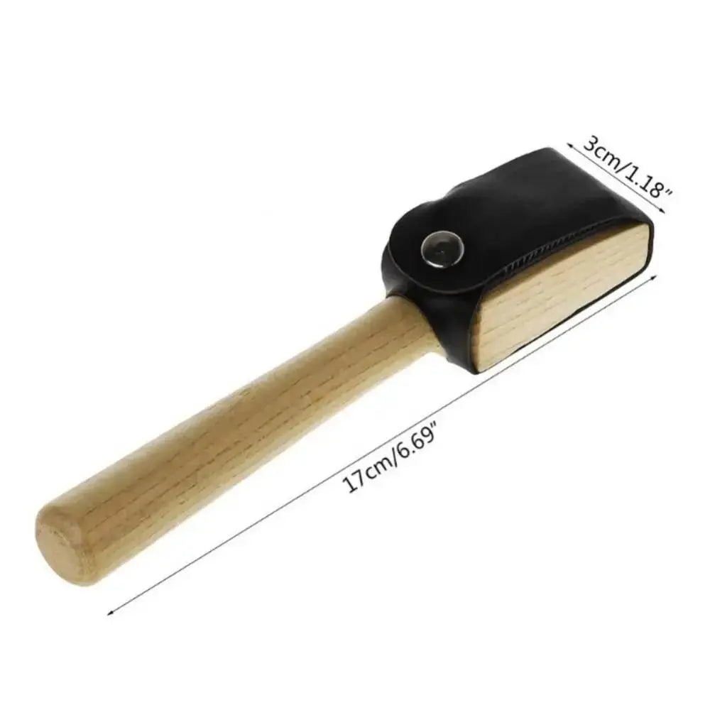 Suede Sole Wire Shoe Brush | Dance Shoe Cleaner Wood Handle