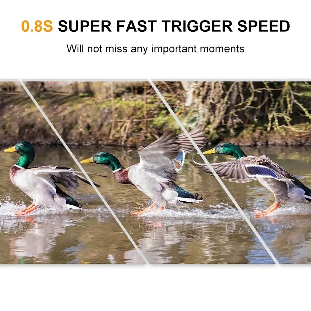 Hunting Camera Night Vision 720P 15M Wildlife Trail Cameras Tracking Infrared Hight Definition Wireless Camera Peaceful Pleasures Health and Wellness