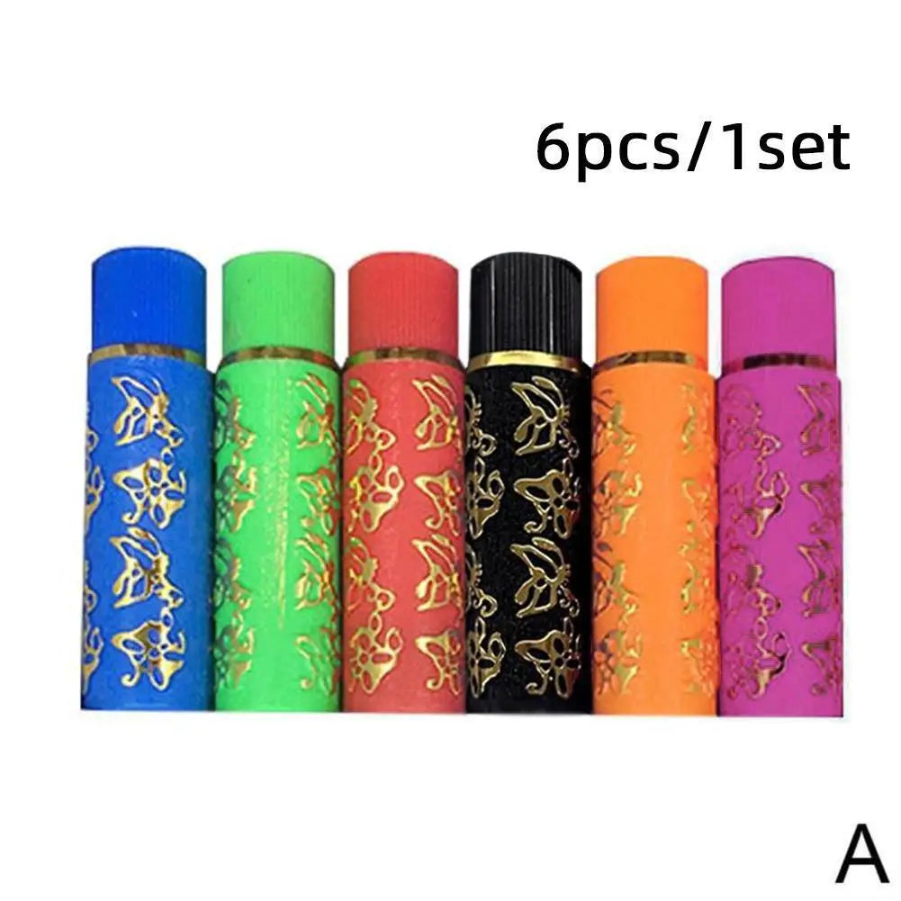 6-Color Mood-Changing Matte Lipstick Set – Velvet & Moisturizing