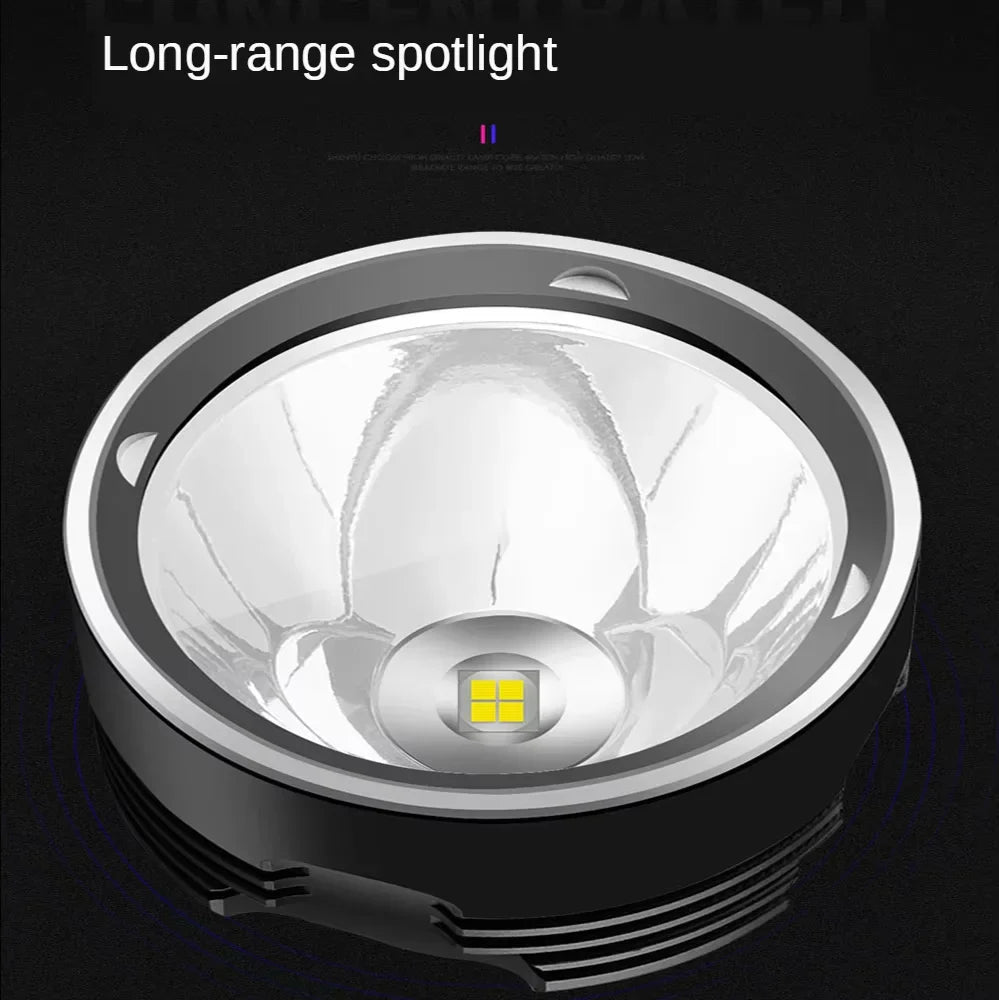 POCKETMAN P70 LED Tactical Flashlight | USB Rechargeable, Waterproof