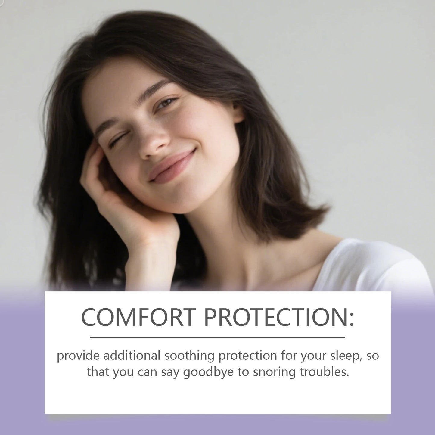 Gentle Nighttime Nasal Strips | Breathable, Unisex, All Skin Types