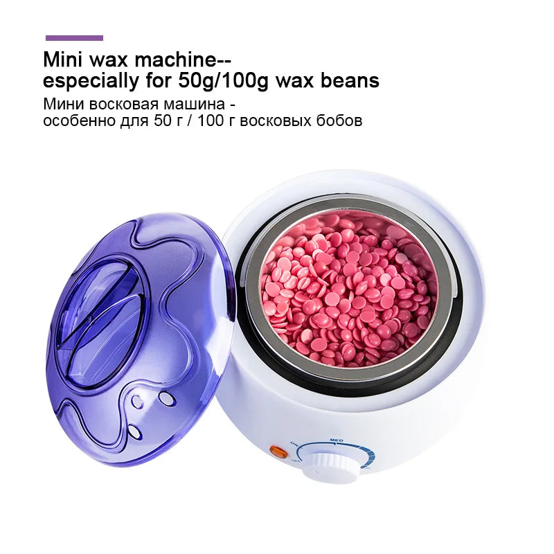 Wax Heater for Hair Removal Waxing Warmer Dipping Pot Wax Melting Machine Depilation Paraffin Warmer Wax Heater Kit Peaceful Pleasures Health and Wellness