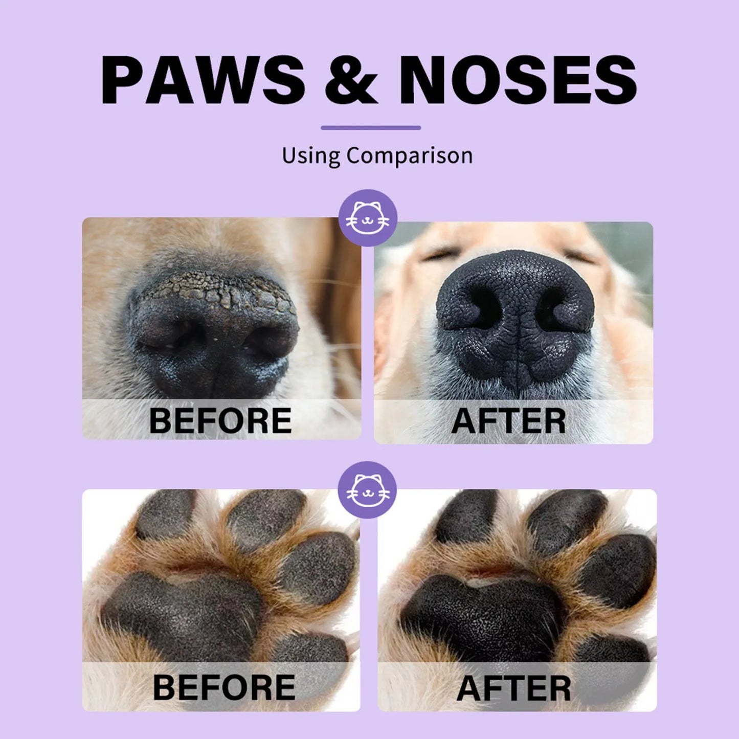 Dog Paw Balm Moisturizing Natural Cream Cat Wax Nose Protector