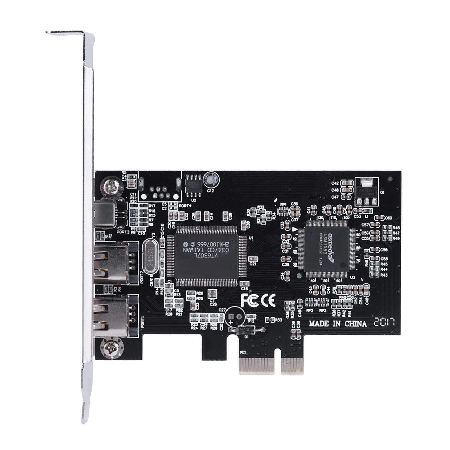 1394a Controller Card Firewire PCI-E PCI Express IEEE 1394 Cable