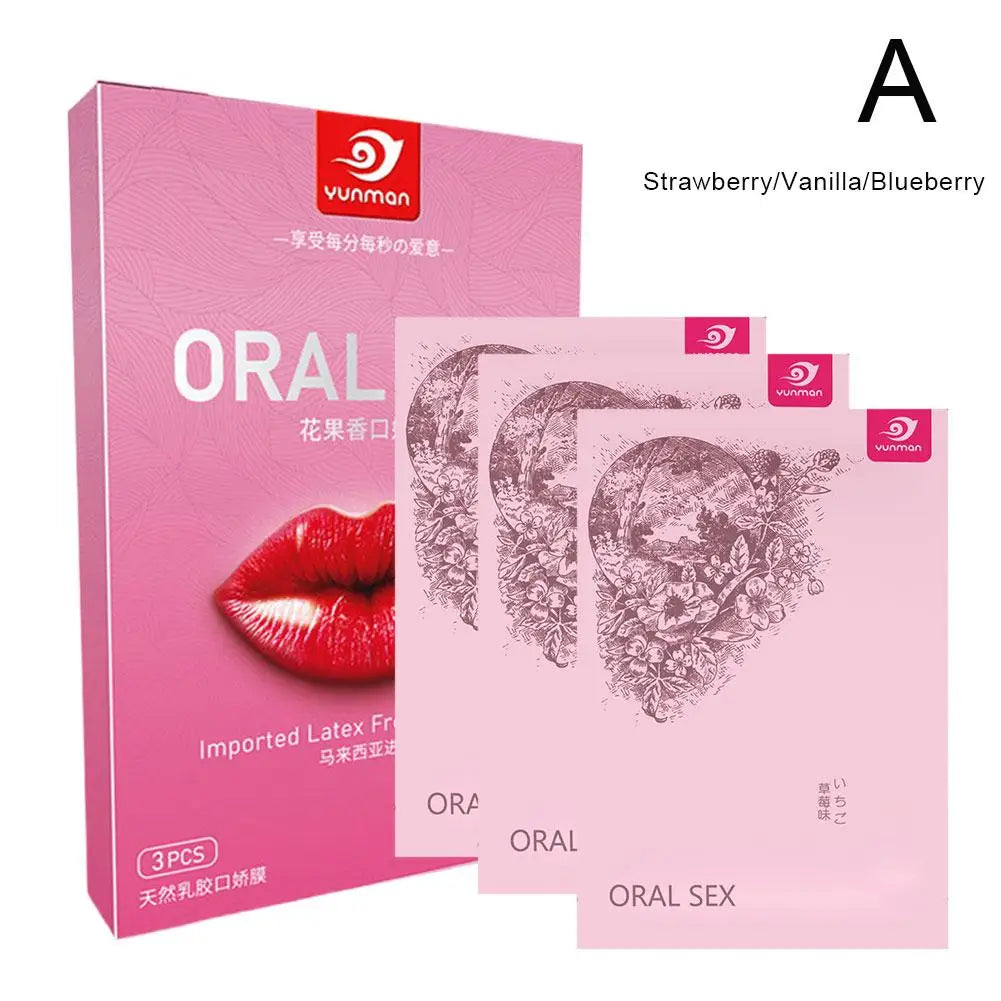 Disposable Oral Barrier Dam Set | Hygienic Intimate Protection